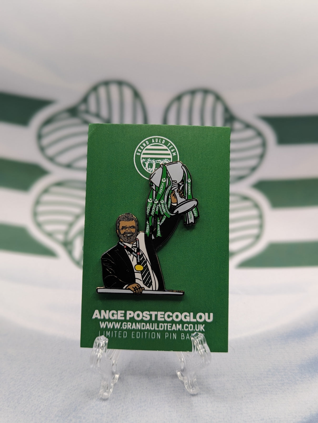 Ange Treble win - Pin badge
