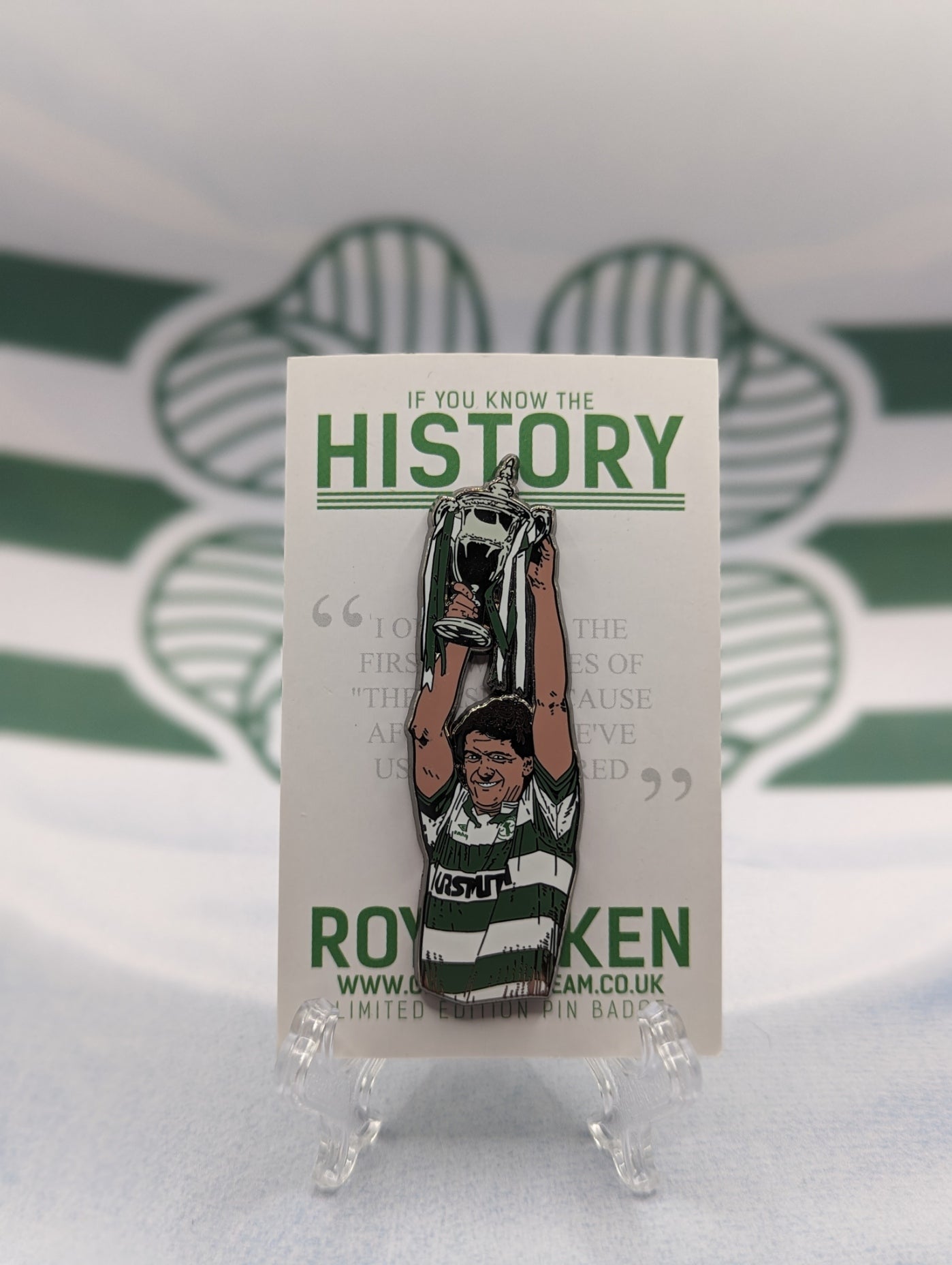 History Roy Aitken - Pin badge