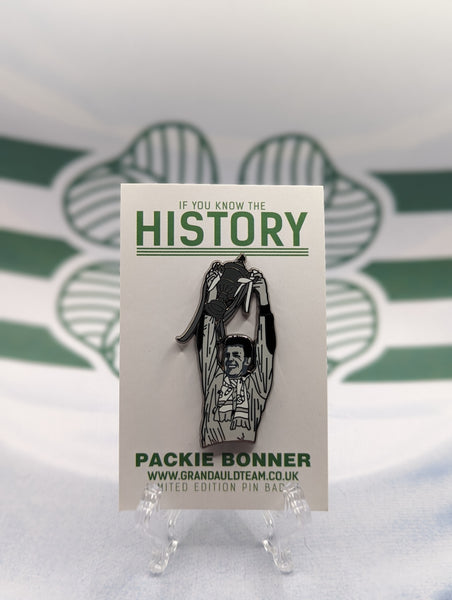 History Packie Bonner - Pin badge