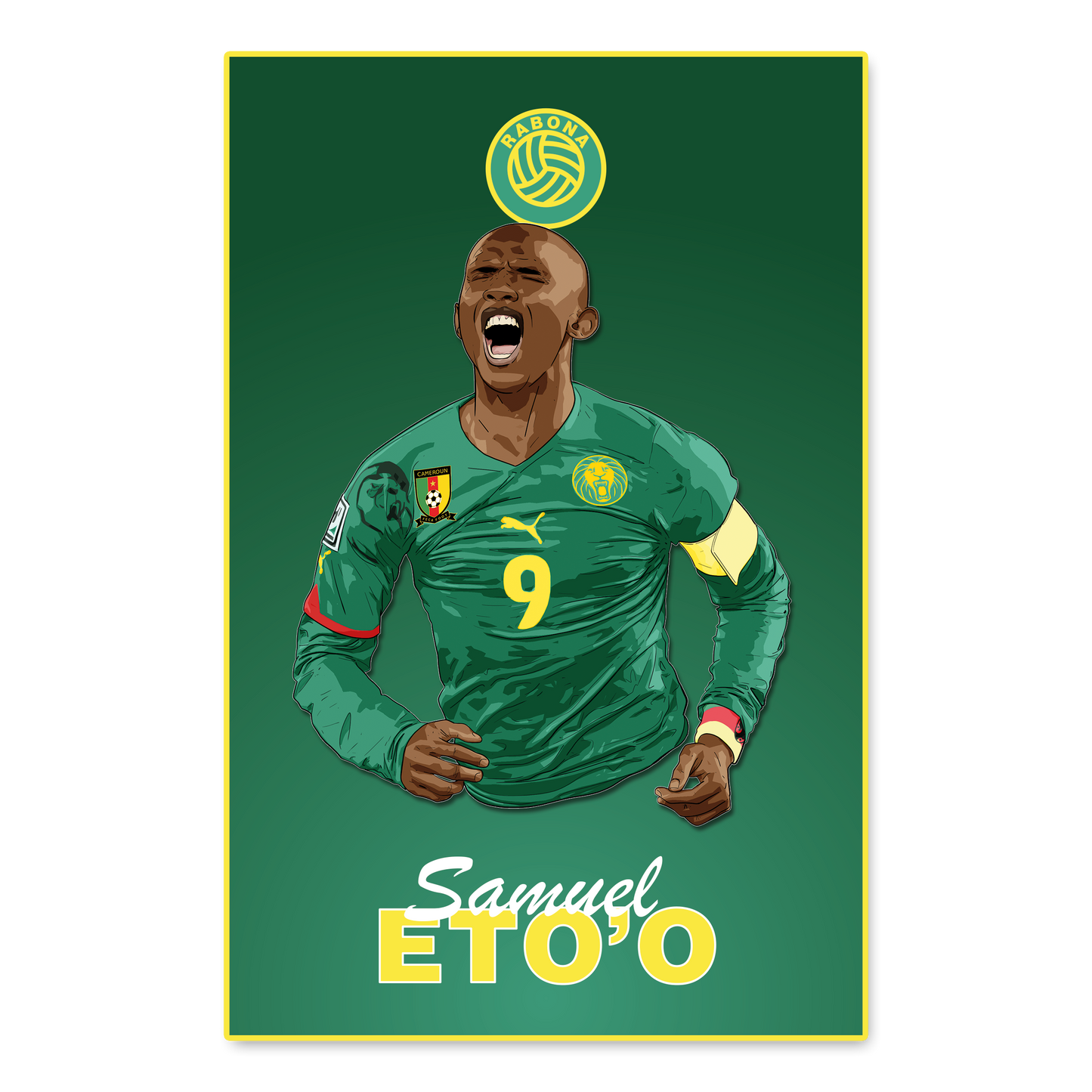 Rabona Samuel Eto'o pin badge