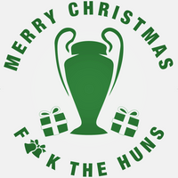 F%&K THE HUNS - Christmas bauble + free stickers