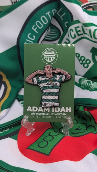 Adam Idah pin badge