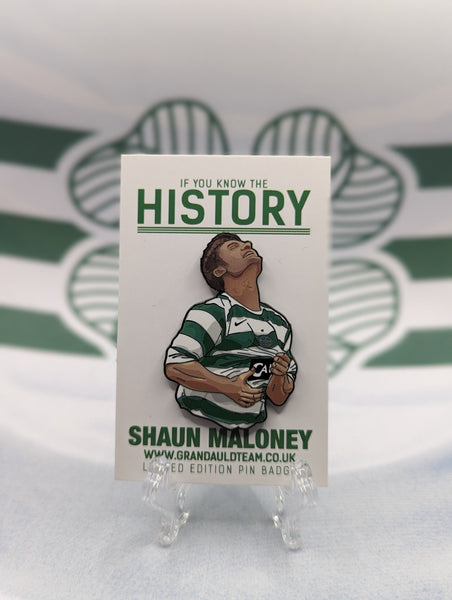 History Shaun Maloney - Pin badge
