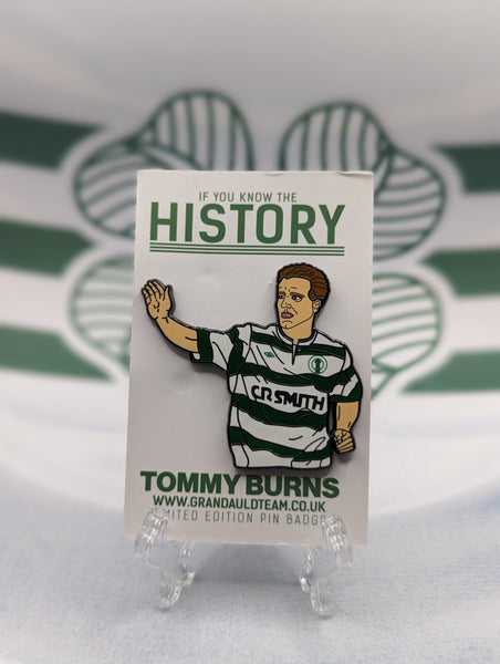 History Tommy Burns - Pin badge