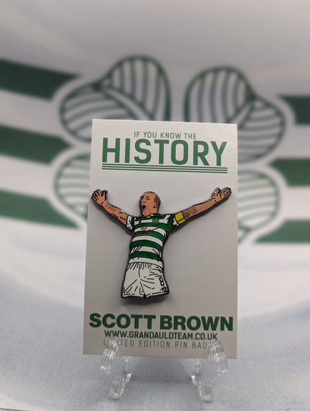 History Scott Brown - Pin badge