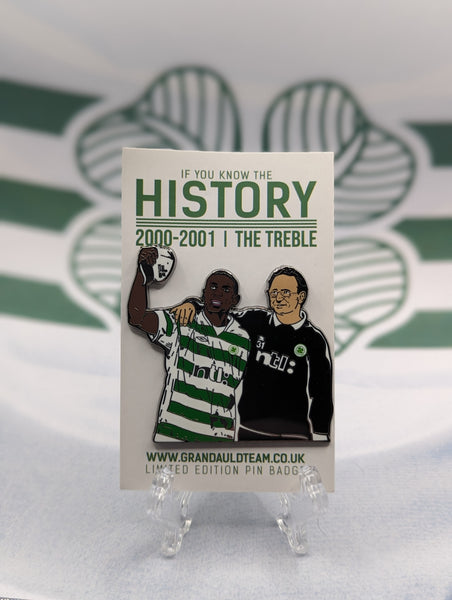History - 2000-2001 Treble - Pin badge